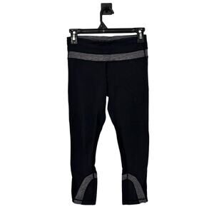 🖤✨ Lululemon Inspire Cropped Black Leggings Size 4 - Strong Girl Chic 💪🏃‍♀️